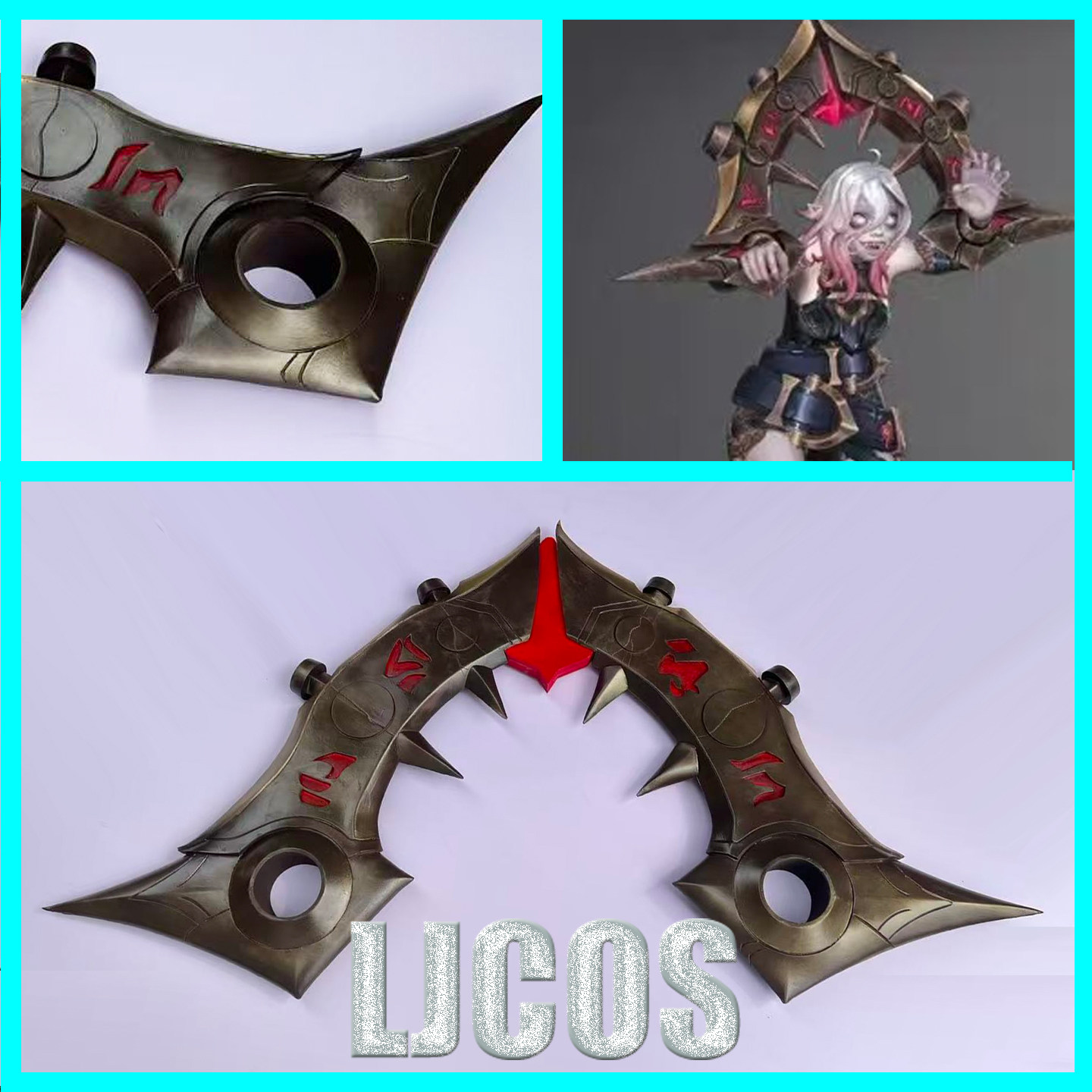 Briar Cosplay Prop - Briar Shackles LOL Accessoires de cosplay