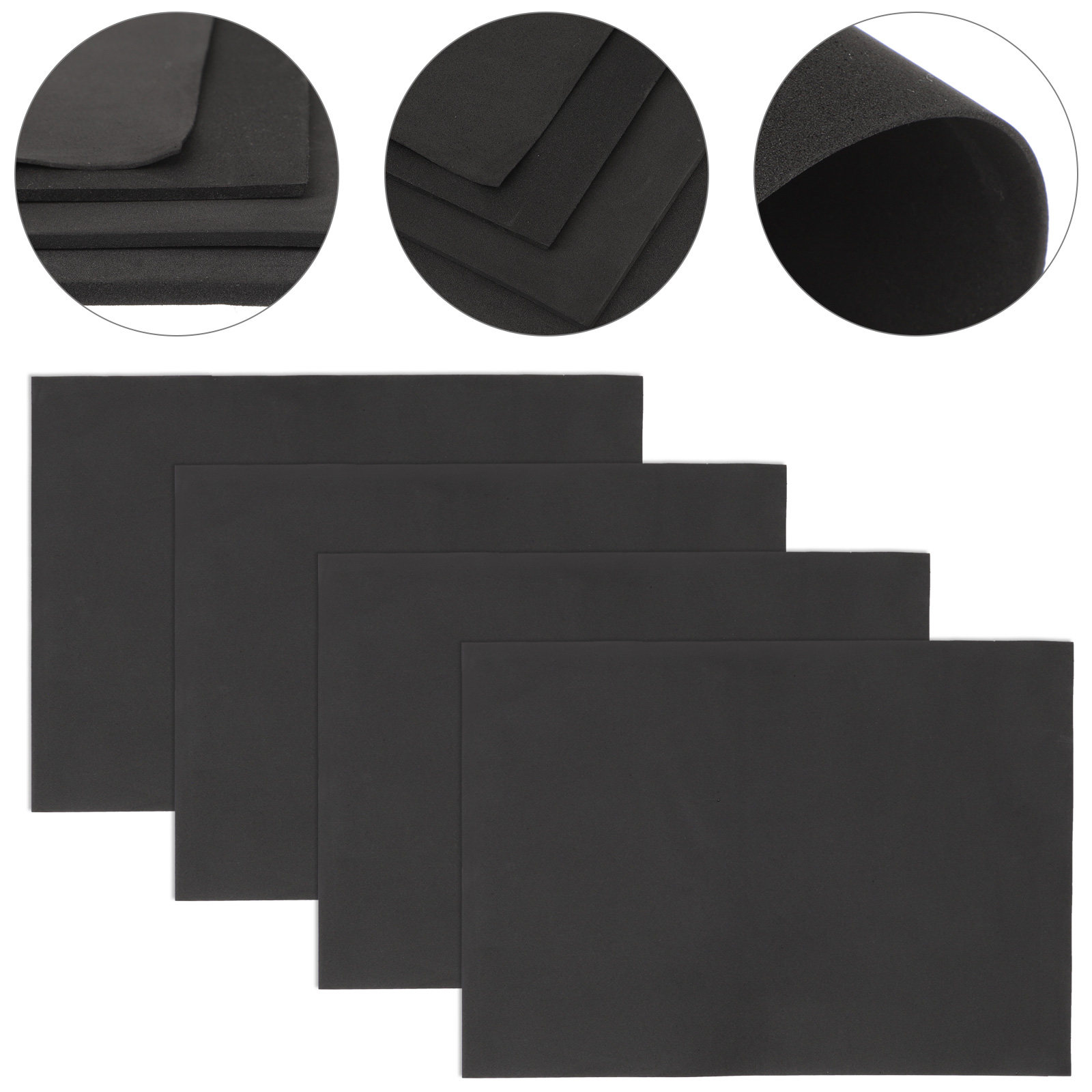Cosplay Props Eva Foam - 4 pièces de feuilles de mousse