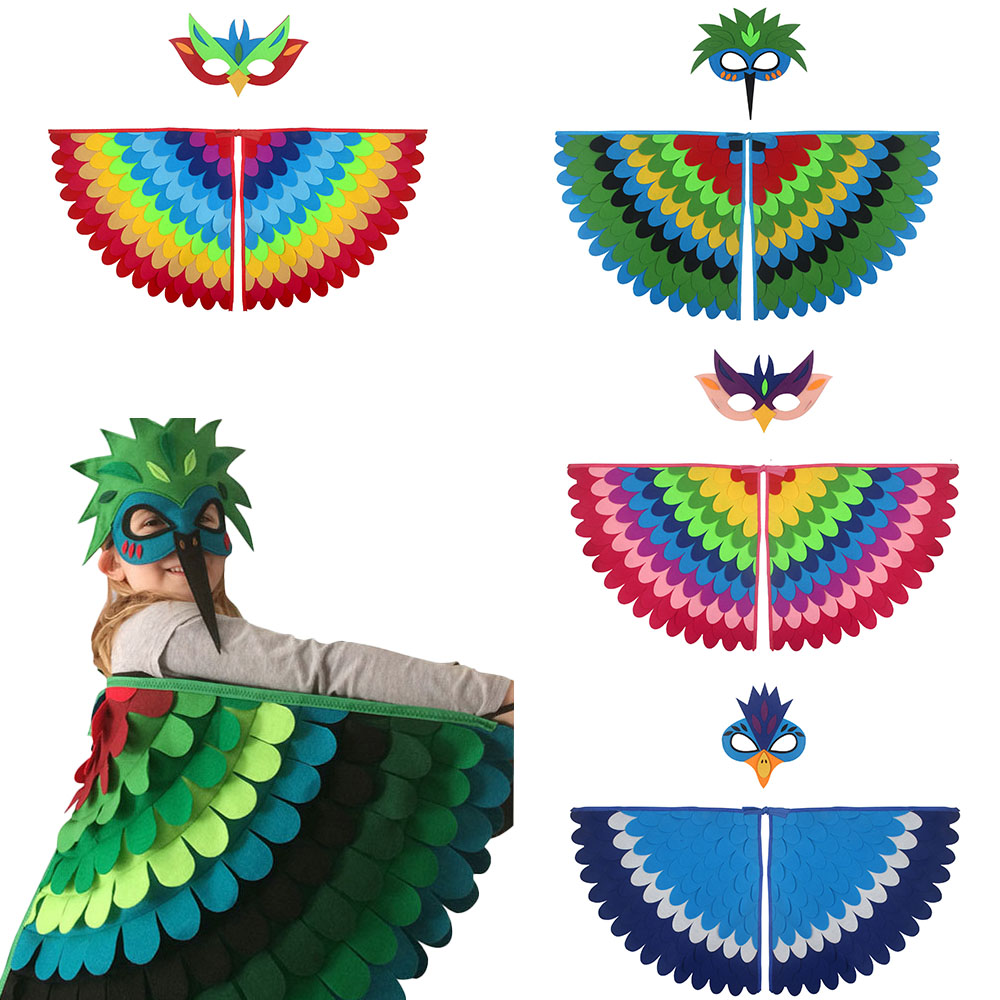 Cosplay Prop Pattern - Costume d'ailes de hibou mignonnes, cape