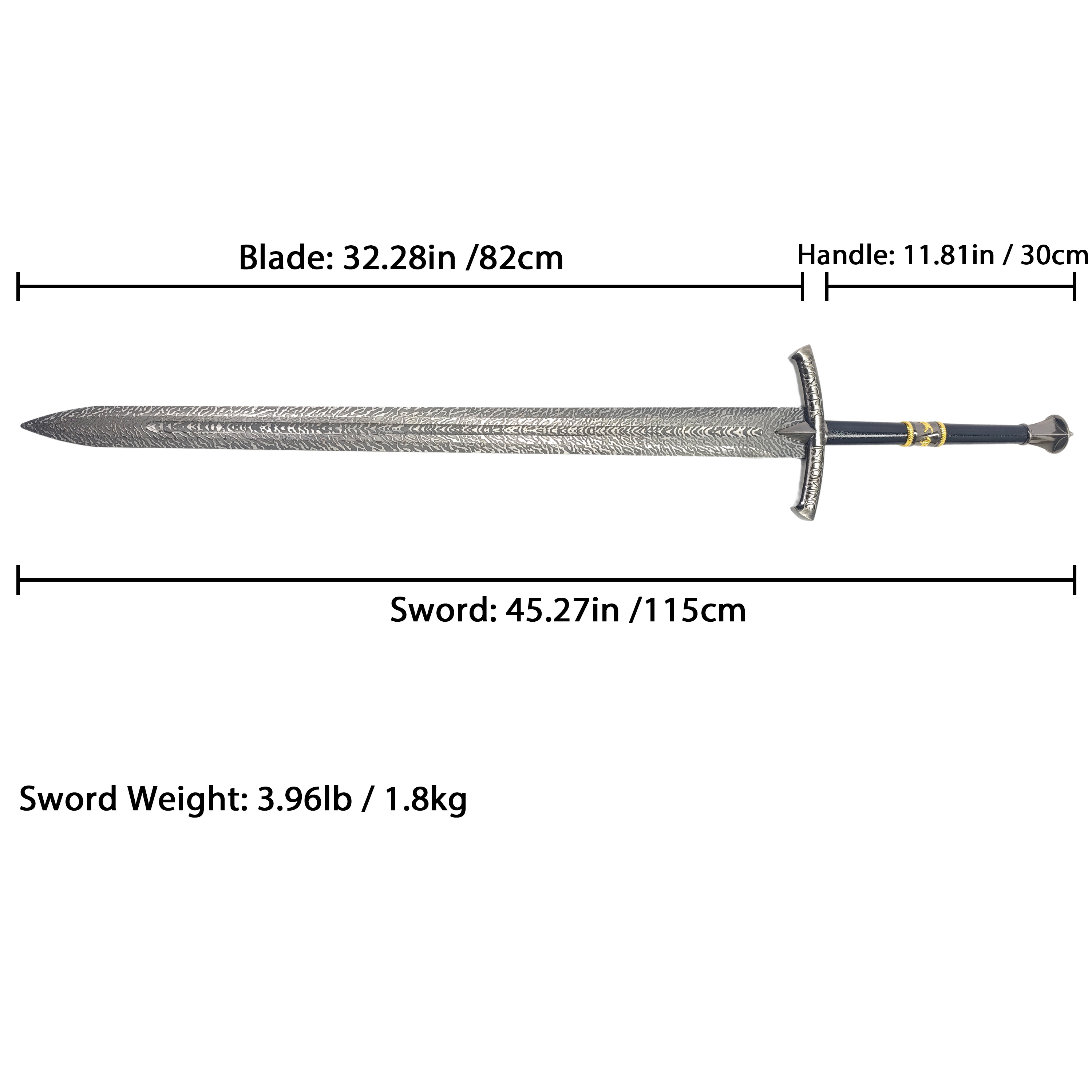 Épée décorative médiévale Loup - Cosplay Prop Pattern avis et prix